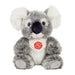 Teddy Hermann 91427 Koala sitting 18 cm, cuddly toy with 75% recycled filling material