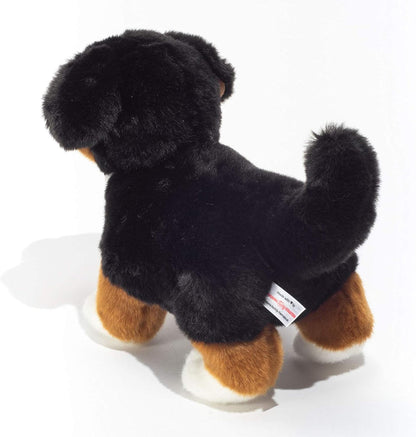 Teddy Hermann 91930 Hond Berner Sennenhond Puppy 23 cm, Zacht speelgoed, pluche speelgoed