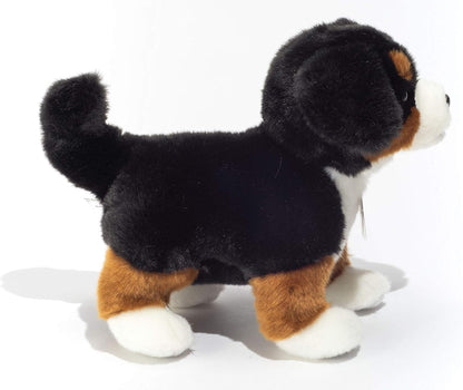 Teddy Hermann 91930 Hond Berner Sennenhond Puppy 23 cm, Zacht speelgoed, pluche speelgoed
