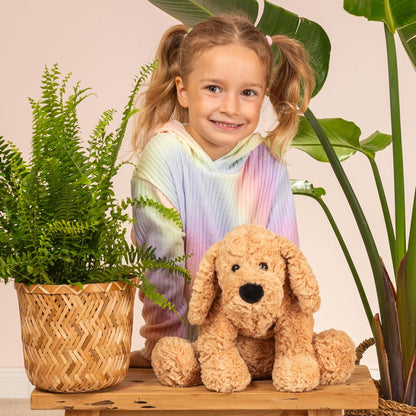 Teddy Hermann 92893 Stuurhond 40 cm, knuffeldier, pluche dier