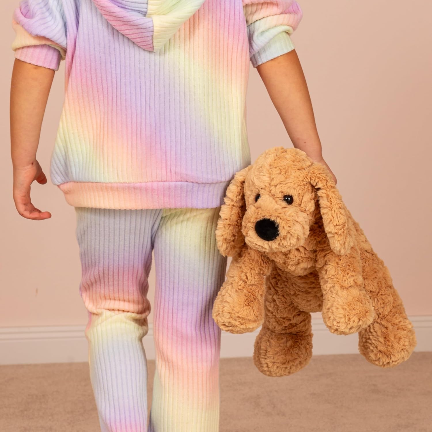 Teddy Hermann 92893 Stuurhond 40 cm, knuffeldier, pluche dier