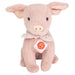 Teddy Hermann 93023 varken Audrey 23 cm, knuffeldier, pluche dier met gerecyclede vulling