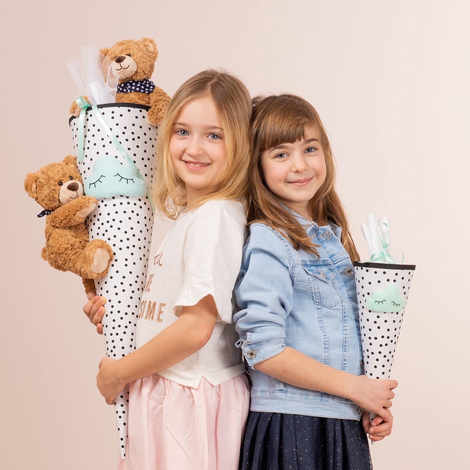 Teddy Hermann Herzekind 93894 teddybeer Rufus 30 cm, knuffeldier, pluche dier