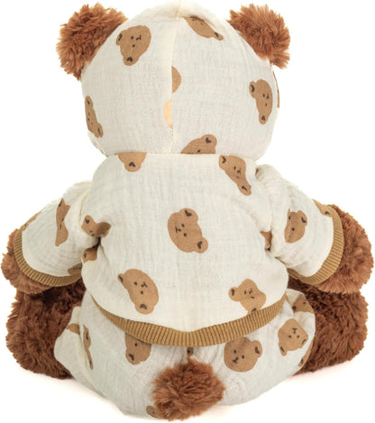 Teddy Hermann Herzekind 93981 pyjamabeer Leonie 30 cm, knuffeldier