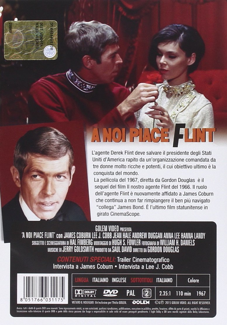 a noi piace flint dvd Italian Import