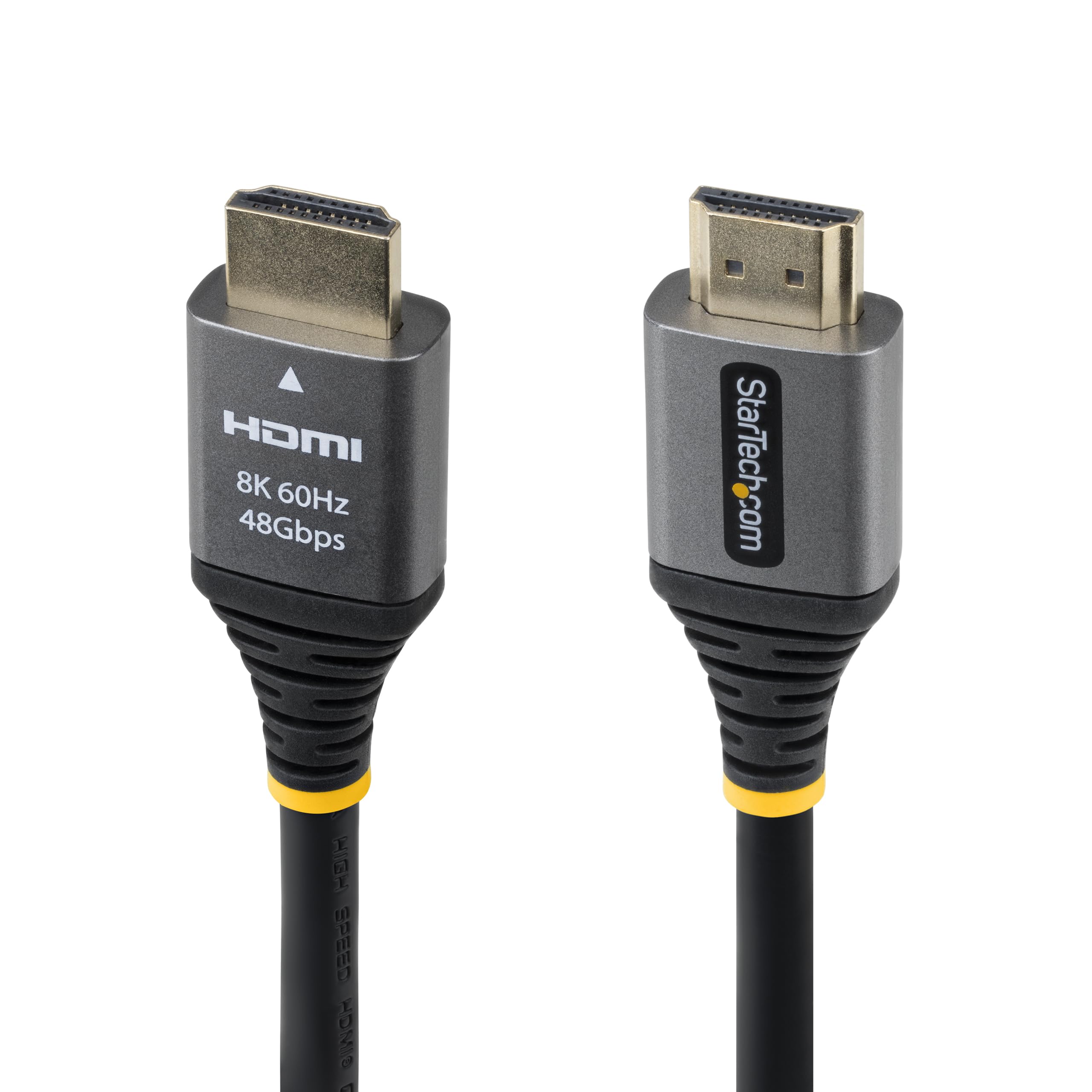 StarTech Cavo HDMI Ultra High Speed Certificato da 30 cm, HDMI 2.1, 8K 60Hz / 4K 120Hz, con HDR10+ ed eARC, Larghezza di banda 48 Gbps