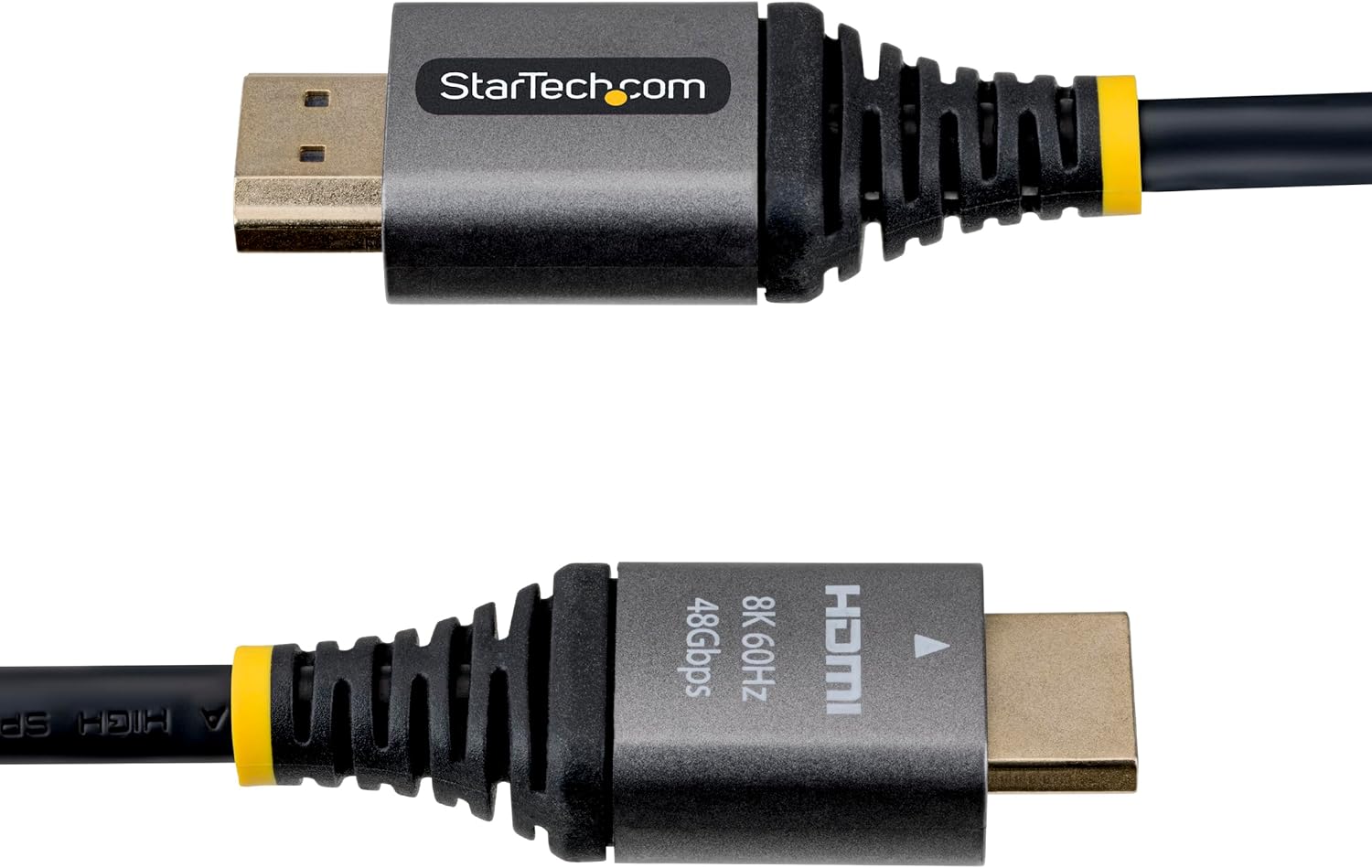 StarTech Cavo HDMI Ultra High Speed Certificato da 30 cm, HDMI 2.1, 8K 60Hz / 4K 120Hz, con HDR10+ ed eARC, Larghezza di banda 48 Gbps