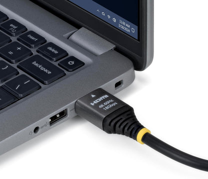 StarTech Cavo HDMI High Speed Premium Certificato da 1,5 m, HDMI 2.0, 4K 60Hz / 1440p 144Hz UHD, con HDR10 e ARC, Larghezza di banda 18 Gbps