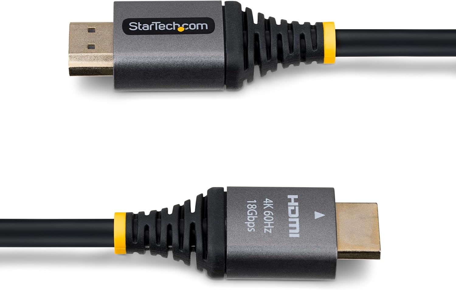 StarTech Cavo HDMI High Speed Premium Certificato da 1,5 m, HDMI 2.0, 4K 60Hz / 1440p 144Hz UHD, con HDR10 e ARC, Larghezza di banda 18 Gbps