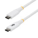 StarTech Cavo USB-C per ricarica 240W 5A PD EPR 1m, Ultra flessibile e resistente, 2.0, Alimentazione laptop, Certificato USB-IF, Bianco