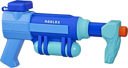 Super Soaker Nerf Roblox Car Crushers 2: Freeze Ray Water Blaster, Includes Code to Redeem Exclusive Virtual Item, Pump Action Soakage F3781 Multi-Coloured