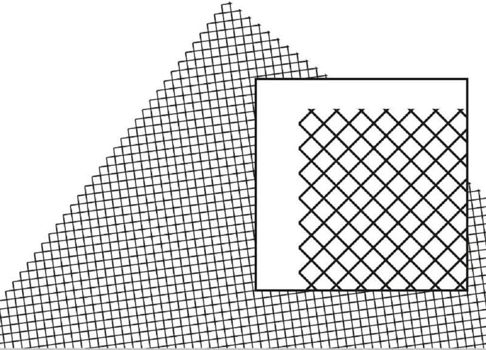 Maquett - Pvc-Grid Diagonal 185X290Mm