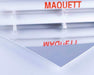 Krick Modelltechnik Plastic Tray Styrene Mirror Silver 1X328X475 mm