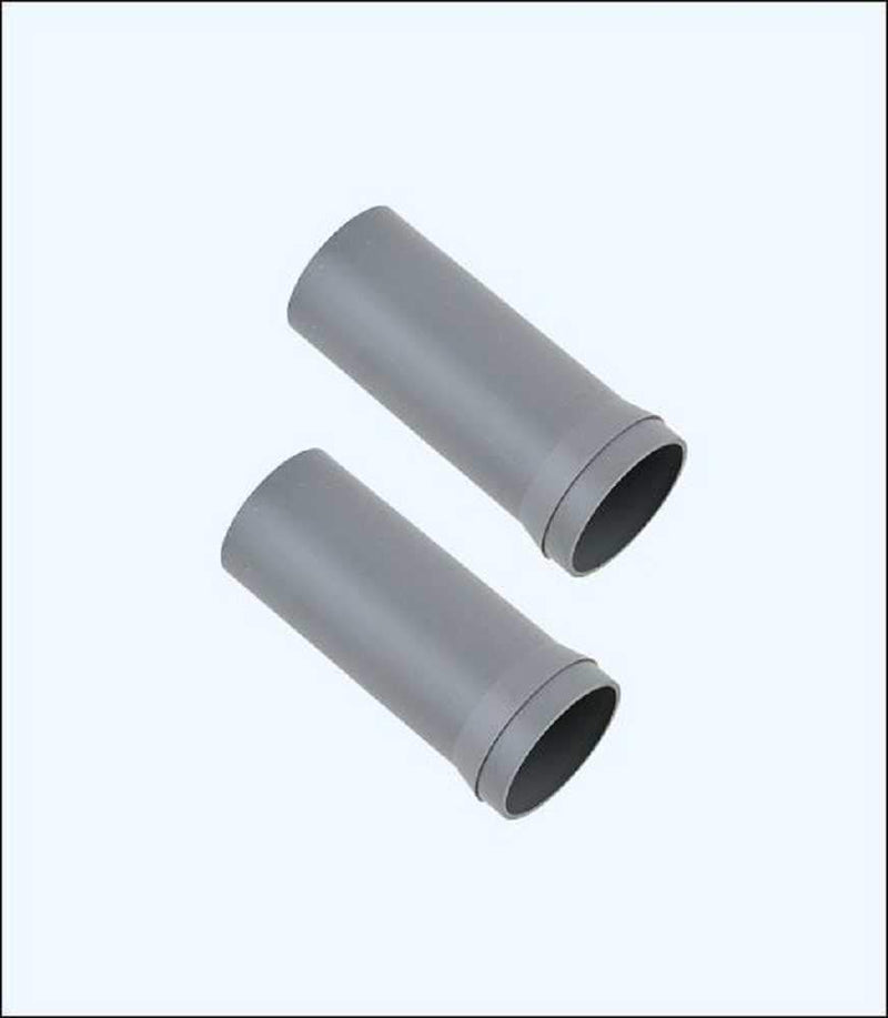 Eindstukken dwarsstraalroer 22/25 x57mm