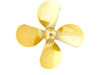 Raboesch - Brass Propeller 30-L-4Bl-M3