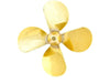 Raboesch - Brass Propeller 65-R-4Bl-M4