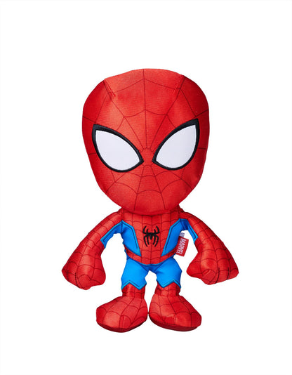 Marvel Spiderman Plüschtier – Kidult Kuschelfigur Superheld, weiche Stofffigur zum Sammeln und Kuscheln, Fanartikel für Kinder und Marvel Fans, 25 cm, ab 0 Monate