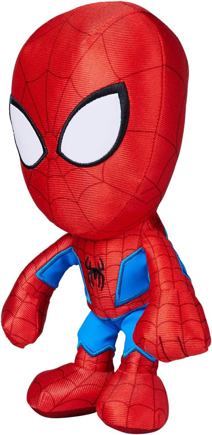 Marvel Spiderman Plüschtier – Kidult Kuschelfigur Superheld, weiche Stofffigur zum Sammeln und Kuscheln, Fanartikel für Kinder und Marvel Fans, 25 cm, ab 0 Monate