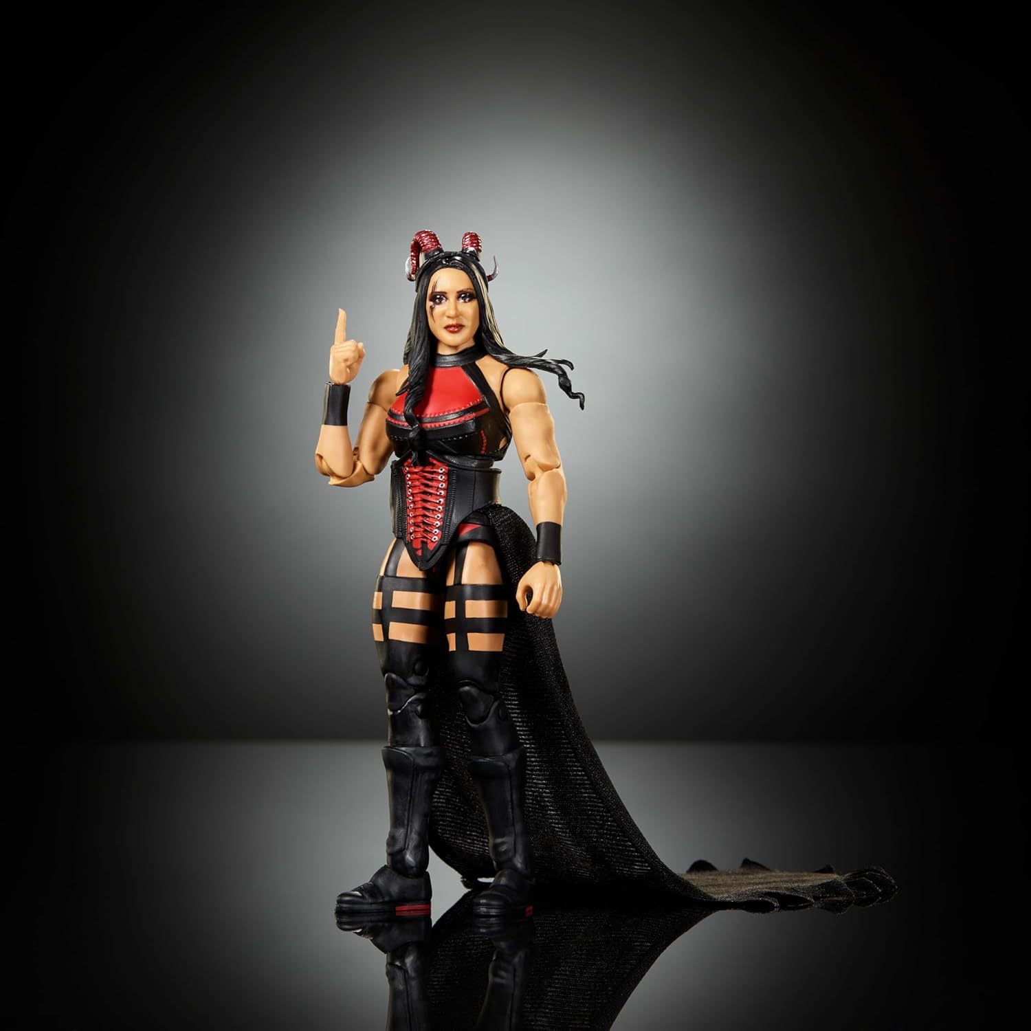 Mattel WWE Elite Action Figure & Accessories, Series #125 Set, 6-inch Collectible Stephanie Vaquer with 25 Articulation Points & Swappable Hands