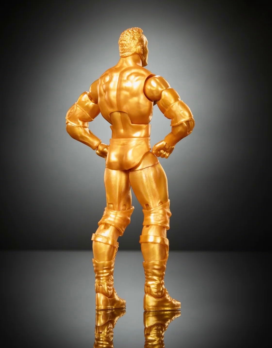 WWE The Rock The Final Boss Gold Collectors Edition Mattel Elite Collection Series 125 Wrestling Action Wrestler Figure Toy