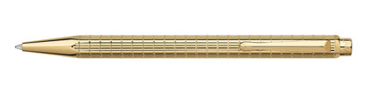Caran d'Ache ECRIDOR LIGHTS Limited Edition Gold Ballpoint Pen & Leather Case Set