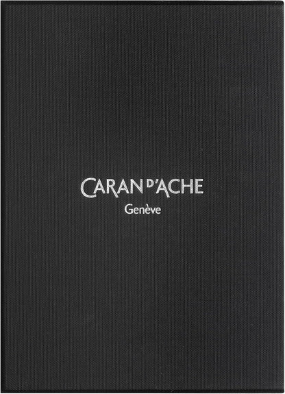 Caran d'Ache ECRIDOR LIGHTS Limited Edition Gold Ballpoint Pen & Leather Case Set