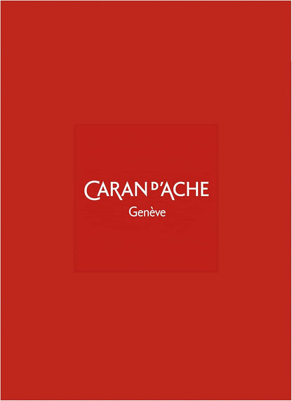 Caran d'Ache ECRIDOR LIGHTS Limited Edition Gold Ballpoint Pen & Leather Case Set