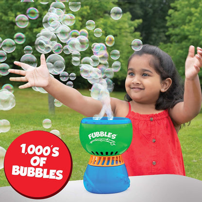 Little Kids Fubbles No-Spill Fun-Finiti Bubble Machine Active Play per bambini dai 3 agli 8 anni