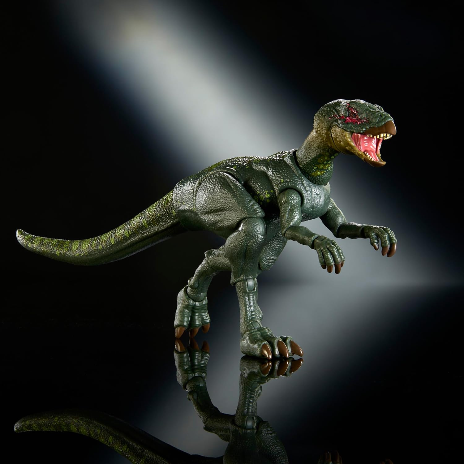Mattel Jurassic World Hammond Collection Dinosaur Action Figure Hypsilophodon, Premium Design with Realistic Eyes, Articulated Joints & Extra Jaw, JKM94