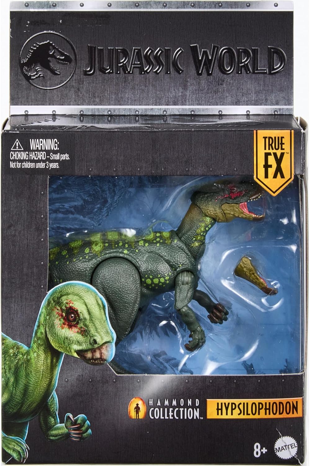 Mattel Jurassic World Hammond Collection Dinosaur Action Figure Hypsilophodon, Premium Design with Realistic Eyes, Articulated Joints & Extra Jaw, JKM94