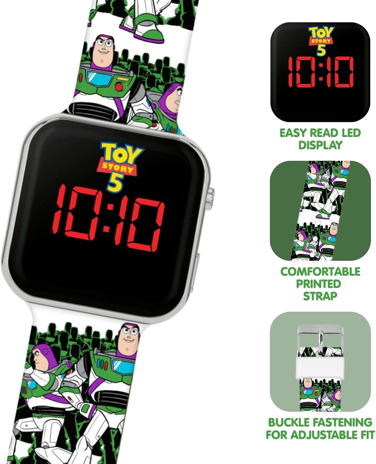 Disney Kids Buzz LED Digital Watch