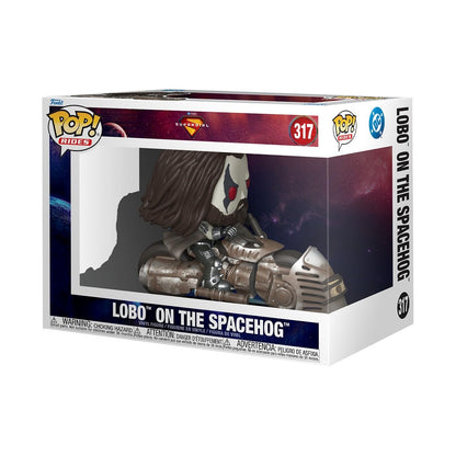 Funko POP! Ride: Supergirl - Lobo on Spacehog - Figura in vinile da collezione - Idea regalo - Prodotto ufficiale - Giocattoli per bambini e adulti - Modello di figura per collezionisti