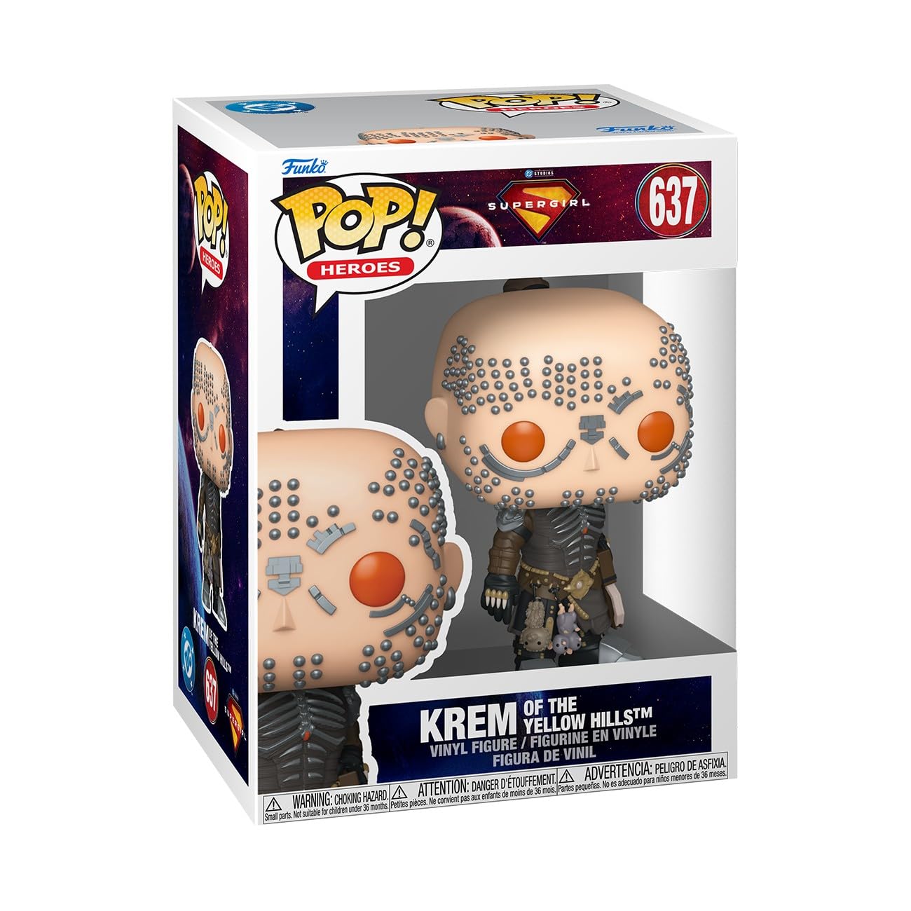 Funko POP! Movie: Supergirl - Krem of the Yellow Hills - Figura in vinile da collezione - Idea regalo - Prodotto ufficiale - Giocattoli per bambini e adulti - Modello di figura per collezionisti