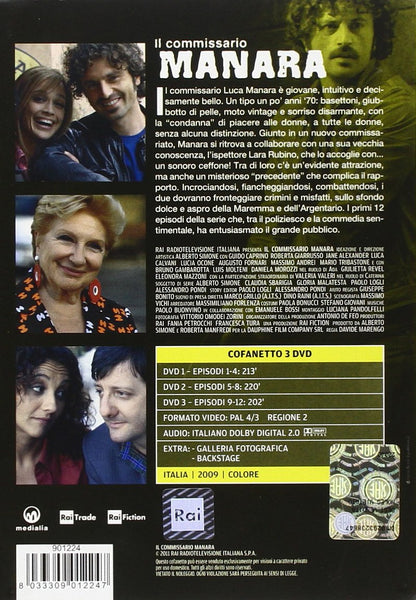 Il Comm. Manara Stg.1 (Box 3 Dvd)