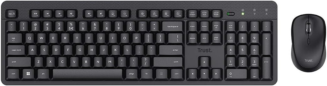 Trust Ody II keyboard Mouse included RF Wireless QWERTY