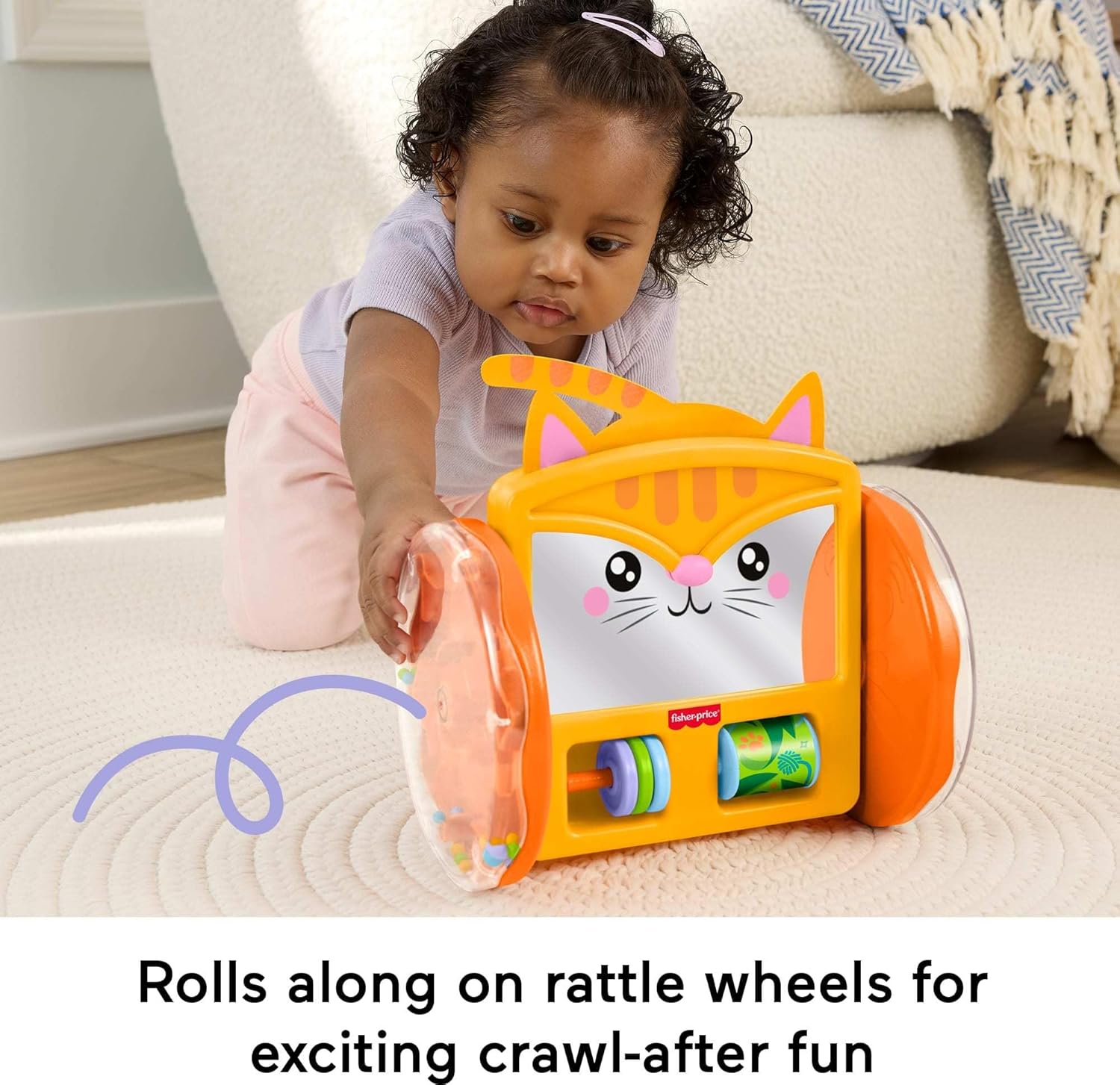 Fisher-Price - Pets Crawl & Play Kitty Mirror (Jlf98)