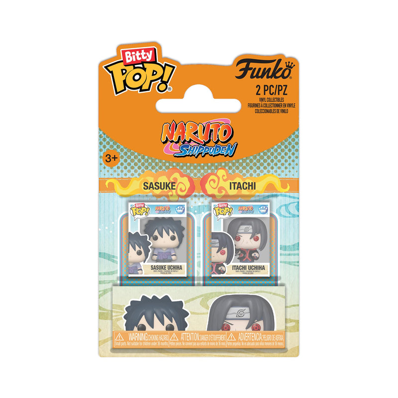 Bitty POP!: Naruto Shippuden 2 Pack- Sasuke & Itachi