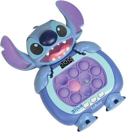 Lexibook, Disney Stitch, Stitch Fast Push spel, blauw, JG500D