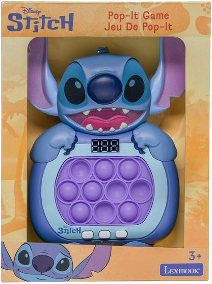 Lexibook, Disney Stitch, Stitch Fast Push spel, blauw, JG500D