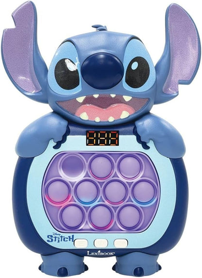 Lexibook, Disney Stitch, Stitch Fast Push spel, blauw, JG500D