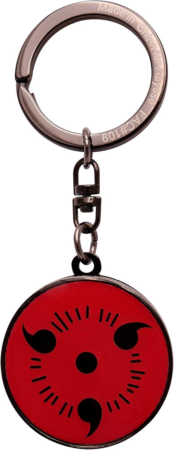 ABYstyle Naruto Sharingan Metal Keychain