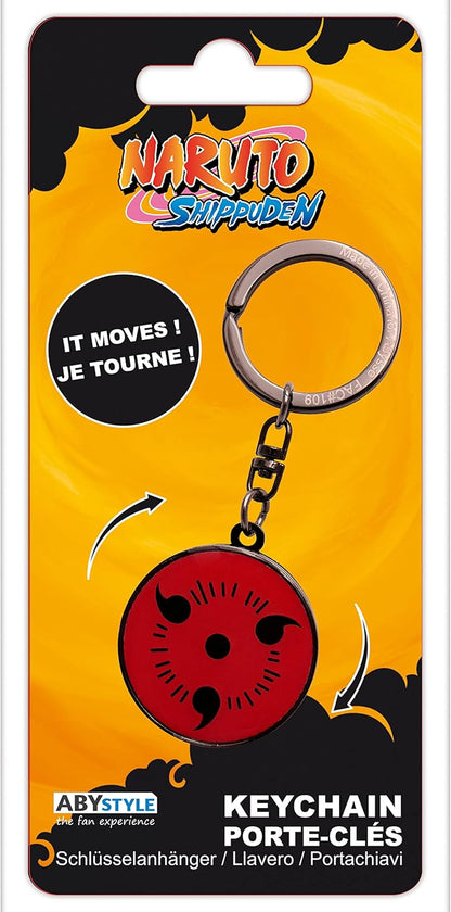ABYstyle Naruto Sharingan Metal Keychain