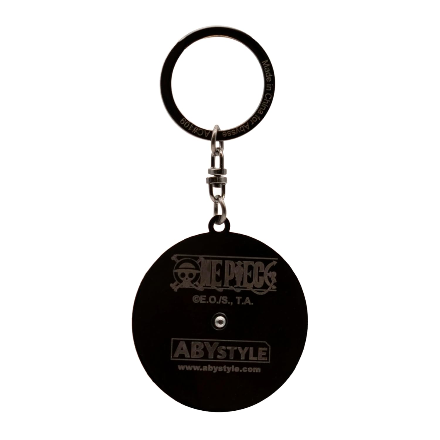ABYSTYLE One Piece Thousand Sunny's Helm Moving Keychain 1.9" x 1.9" One Piece Merch, Anime Merch, Keychain Accesories Gift