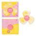 TOPModel Spinner Eraser Set, 4 Colours, Fidget Spinner Design, Rotating Eraser