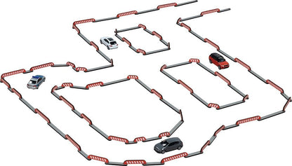 goki Flexi Roads 53765 Speelset, wegbouw, 135-delig, flexibel wegsysteem, creatief constructiespeelgoed voor kinderen vanaf 3 jaar