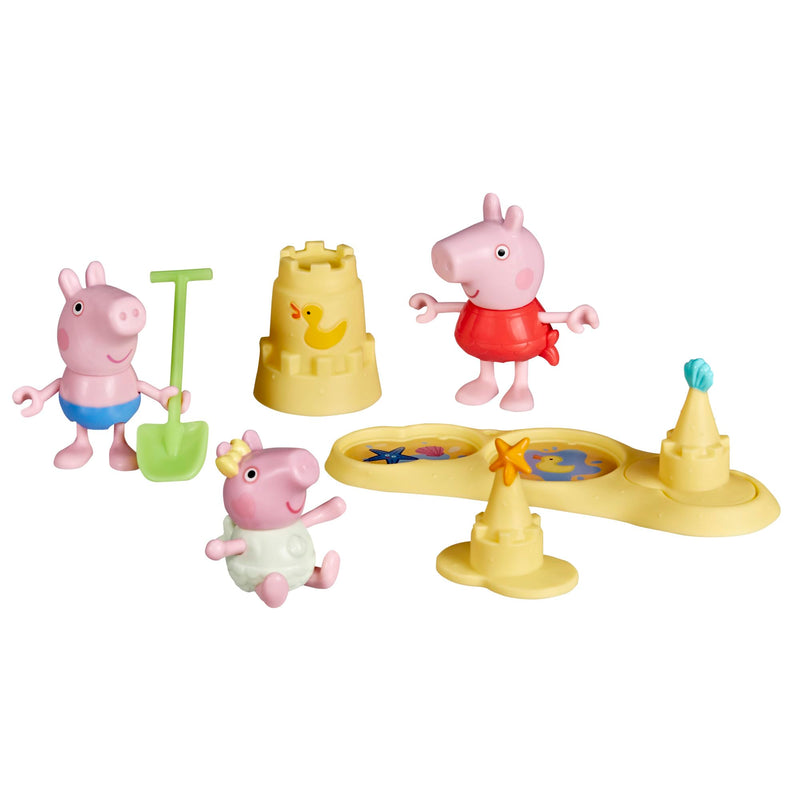 Peppa Pig-kroost, stranddagspeelset