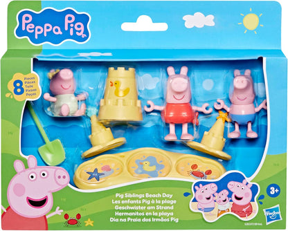 Peppa Pig-kroost, stranddagspeelset