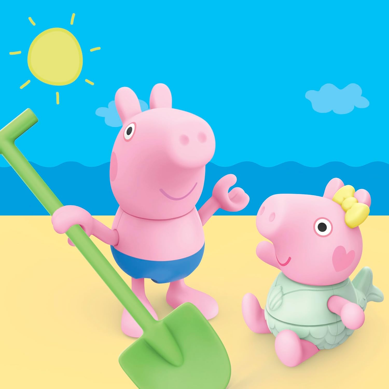 Peppa Pig-kroost, stranddagspeelset