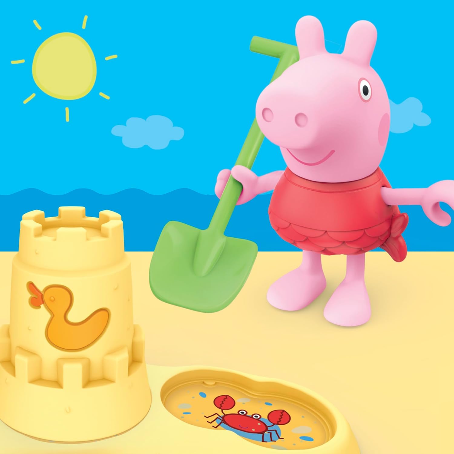 Peppa Pig-kroost, stranddagspeelset