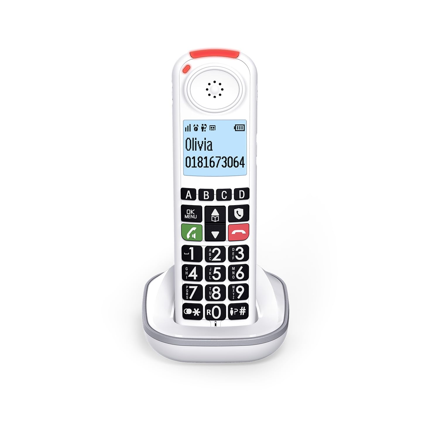 SWISSVOICE - Xtra 55 Handset - Portatile aggiuntivo per telefono cordless - DECT Swissvoice Xtra 2355, Xtra 2355 Duo e Xtra 3355 Combo - Facile da installare - Non funziona da solo con un modem